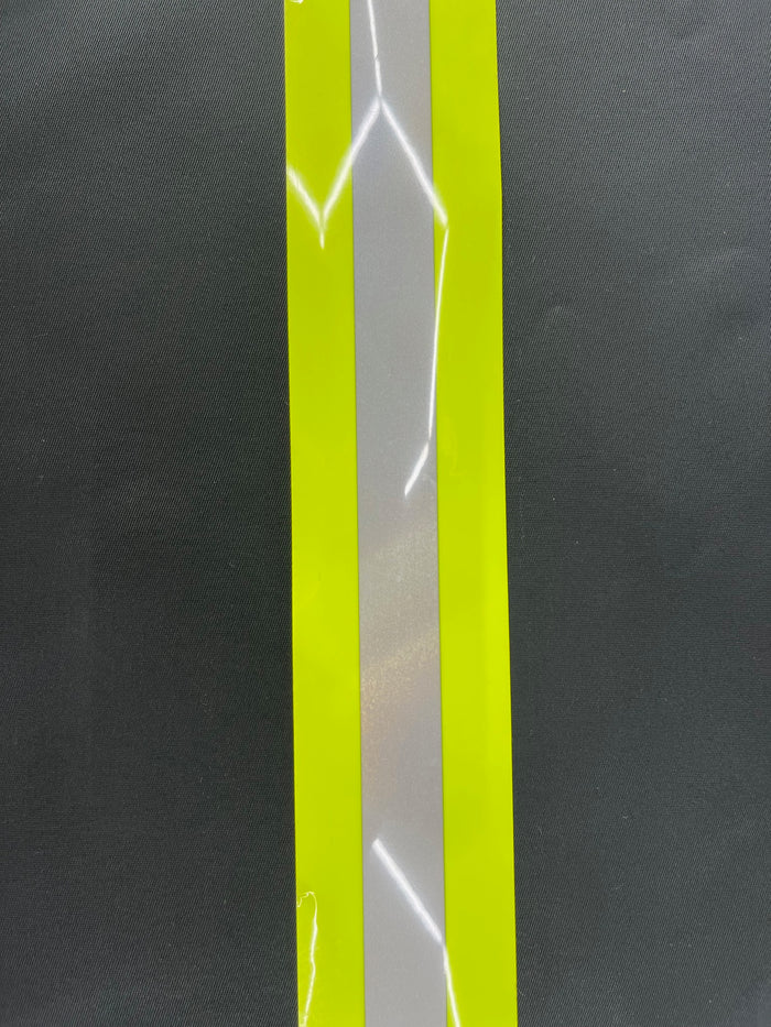 2" Y/S/Y FR Solid Heat Applied Reflective Striping