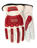 547TPR Van Goat Cut 5 Goat Skin Driver Glove with Impact Resistance