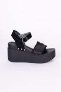 Aakasha Womens Black Shoes Size EU 40