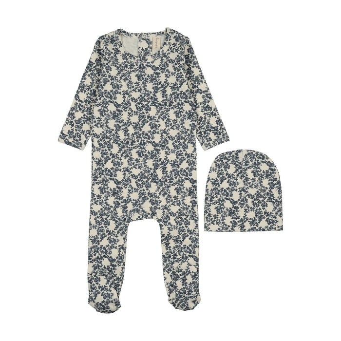 Abstract Vine Footie Set