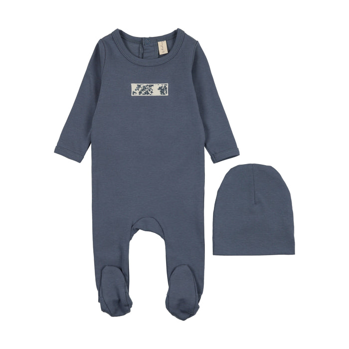 Abstract Vine Footie Set