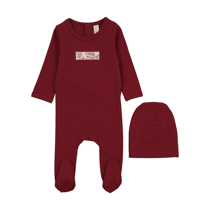 Abstract Vine Footie Set