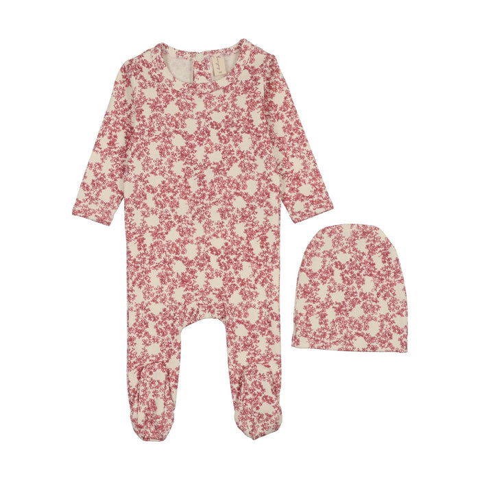Abstract Vine Footie Set