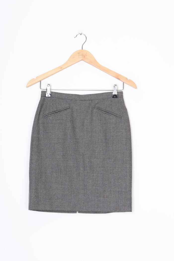 Agnes B Paris Womens Black Mini Skirt Size 38