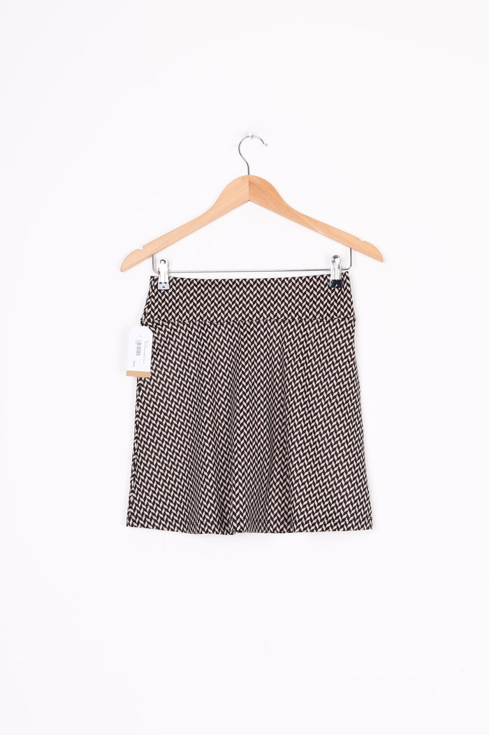 Aimn Womens Black Skirt Size S