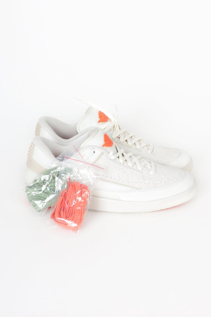 Air Jordan Mens White Sneakers Size 46