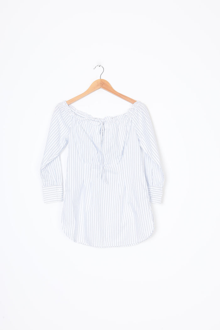 Aitu Womens White Top Size M