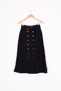 Albus Lumen Womens Black Skirt Size 6