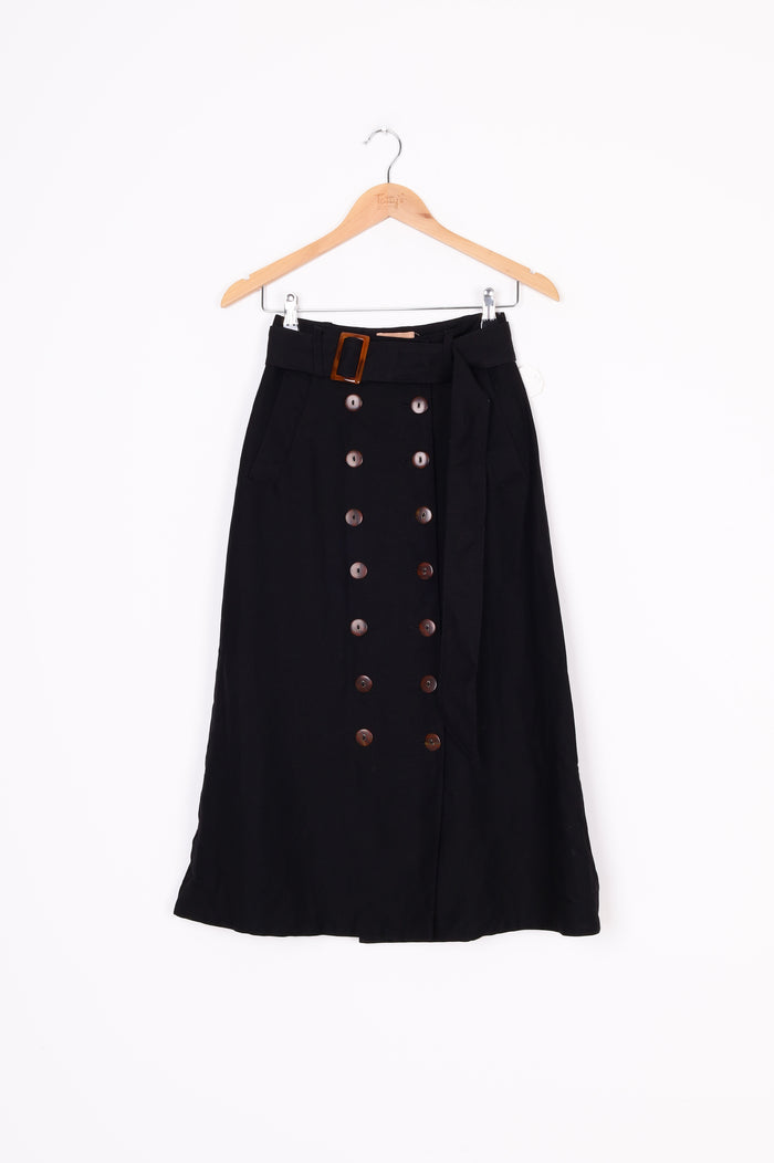 Albus Lumen Womens Black Skirt Size 6