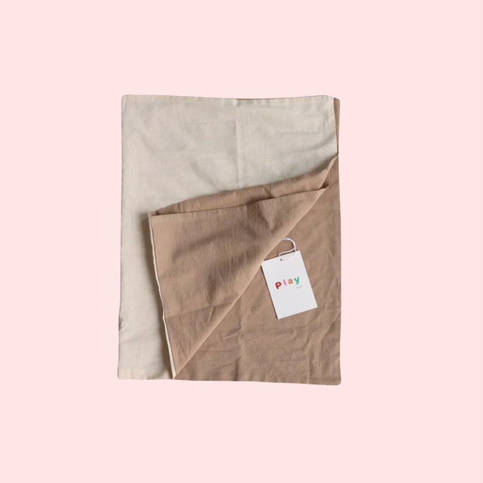 Almond Palette Reversible Pillow Case Separate (No Frill)