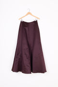Angie The Event Collection Womens Purple Maxi Skirt Size S