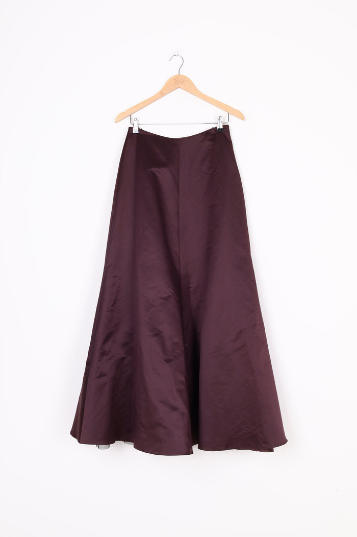 Angie The Event Collection Womens Purple Maxi Skirt Size S