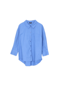 Anine Bing Womens Blue Shirt Size XL