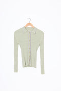 Anna Quan Womens Green Top Size 6