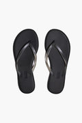 Aqua Lily Rubber Flip Flop Footwear Tkees