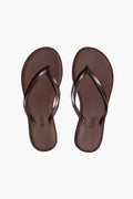 Aqua Lily Rubber Flip Flop Footwear Tkees