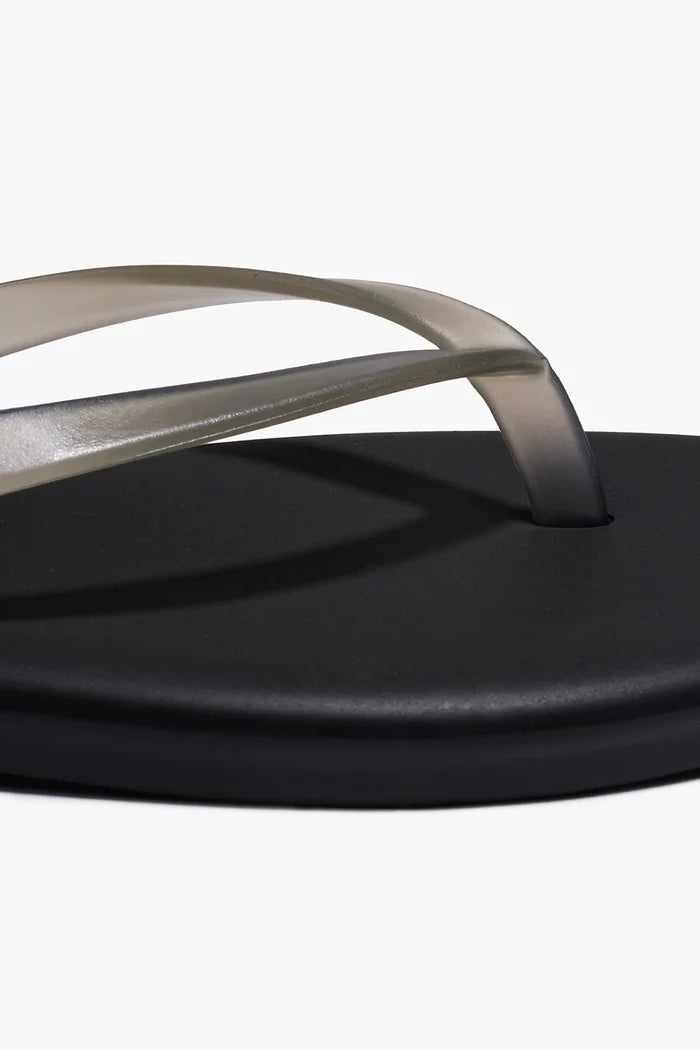 Aqua Lily Rubber Flip Flop Footwear Tkees