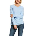 ARIAT Women's FR Cerulean Sea Air Crew Long Sleeve T-Shirt - 10025380
