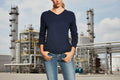 Ariat Women's FR Navy AC T-Shirt 10022698