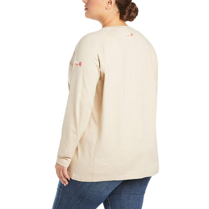 Ariat Women's FR Sand Air Crew Long Sleeve T-Shirt 10031020