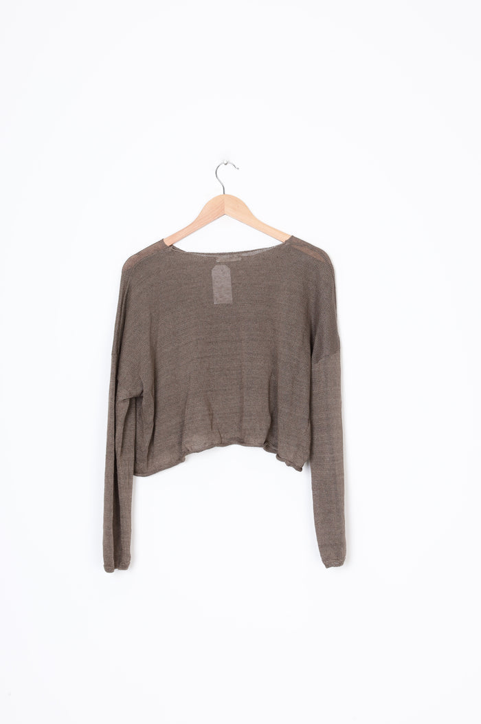 At the bagel Womens Green Top Size S