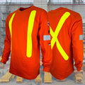 Atlas GuardianÂ® AR/FR OHSA Hi Vis Long Sleeve T-shirt 507OR