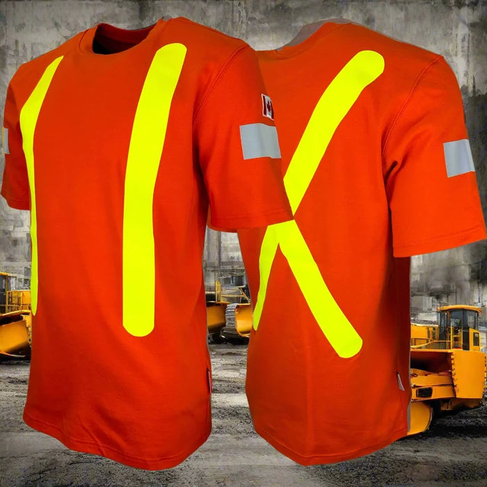 Atlas Guardian AR/FR OHSA Hi Vis Short Sleeve T-Shirts 506OR
