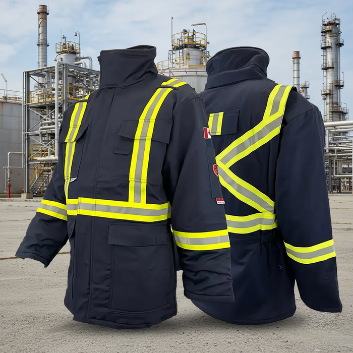 Atlas Guardian® FR/AR Navy Insulated Parka 2191NB