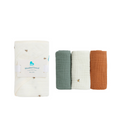 Baby Bath Bundle | Sage Bees | Cream Bees