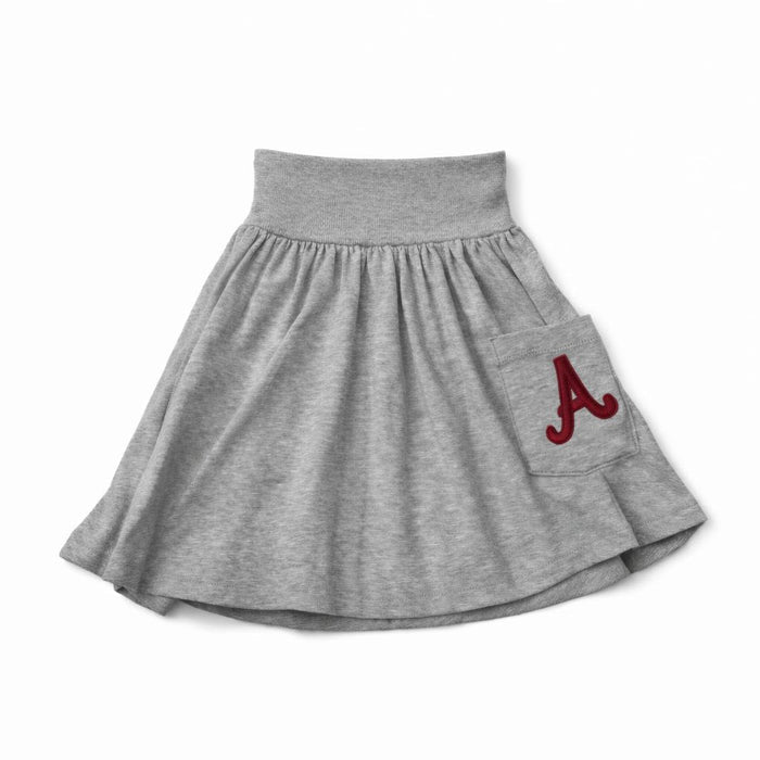 Badge High-Waisted Skirt