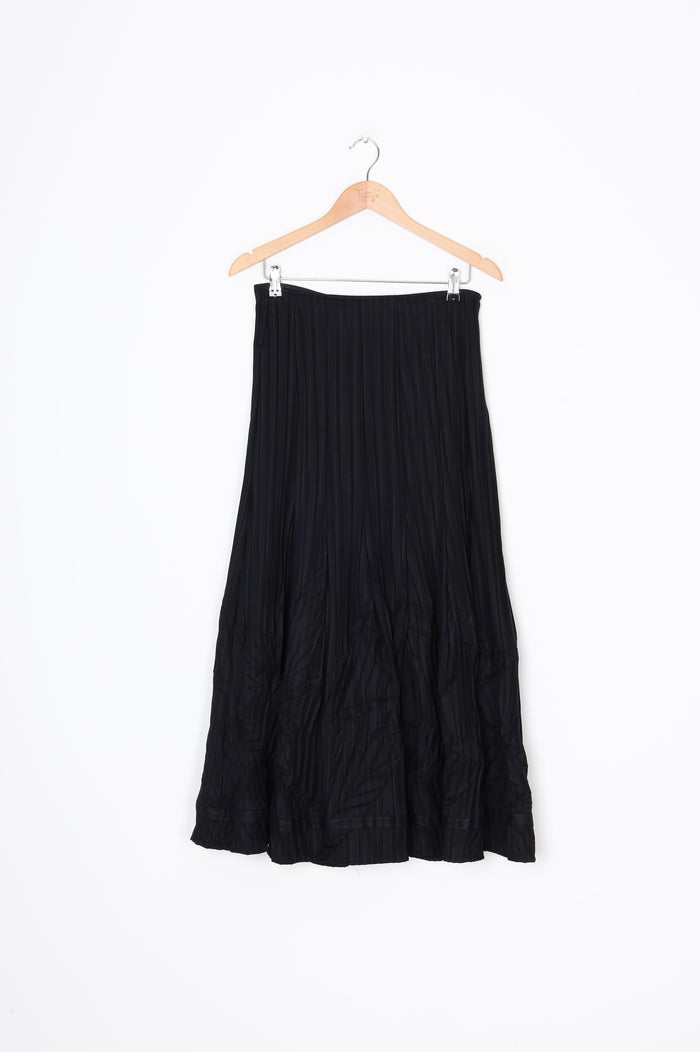 Bai Amour Womens Black Maxi Skirt Size XS