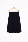 Bassike Womens Black Skirt Size 2