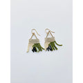 Beaded Fringe Earrings