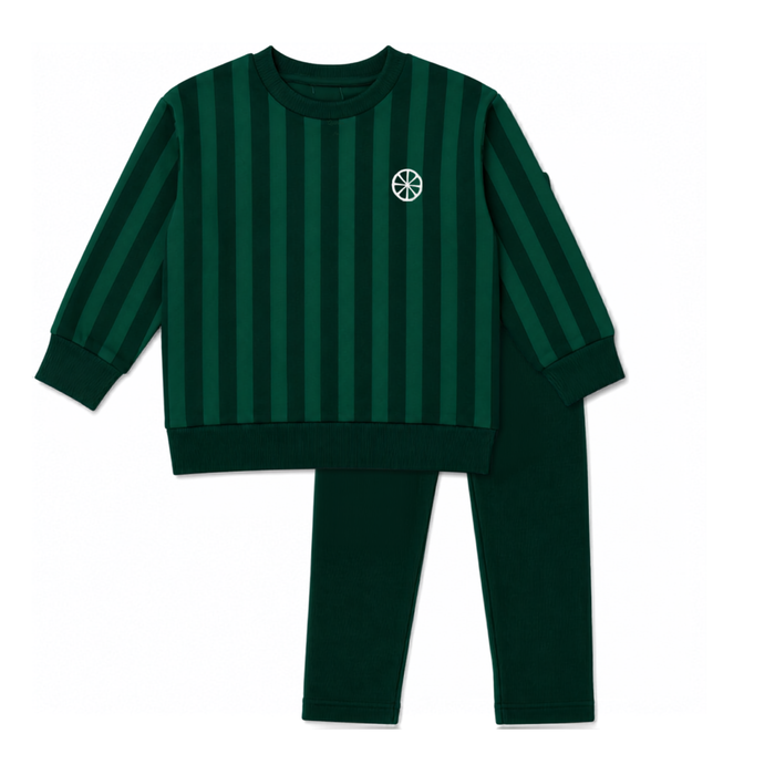 Beaded Stripe Sweatset