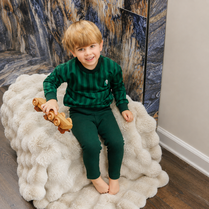 Beaded Stripe Sweatset