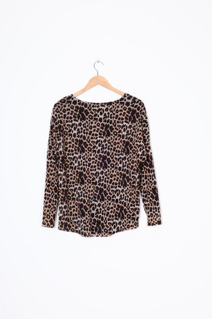 Bittermoon Womens Brown Top Size 12