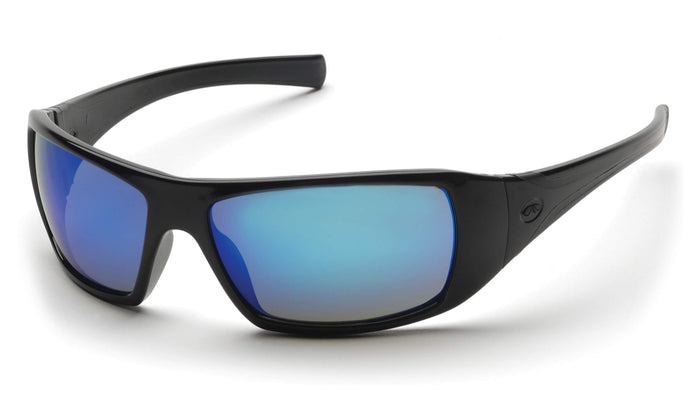 Black / Ice Blue Mirror