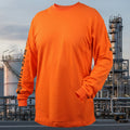 Black Stallion FR Orange Crew Neck T-Shirt TF2510-OR