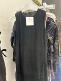 Black Velour Jumper