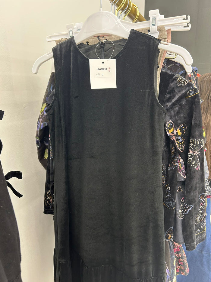 Black Velour Jumper