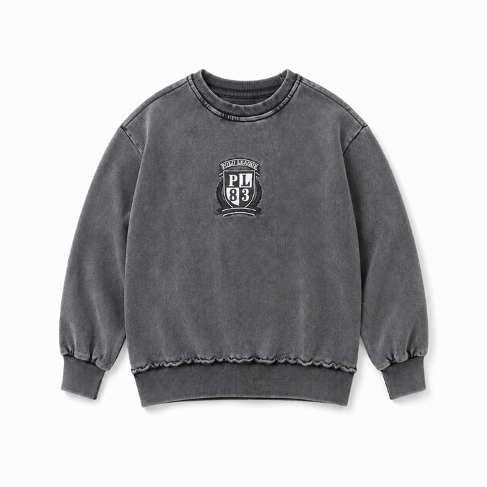 Black Wash Sweatshirt - Boys