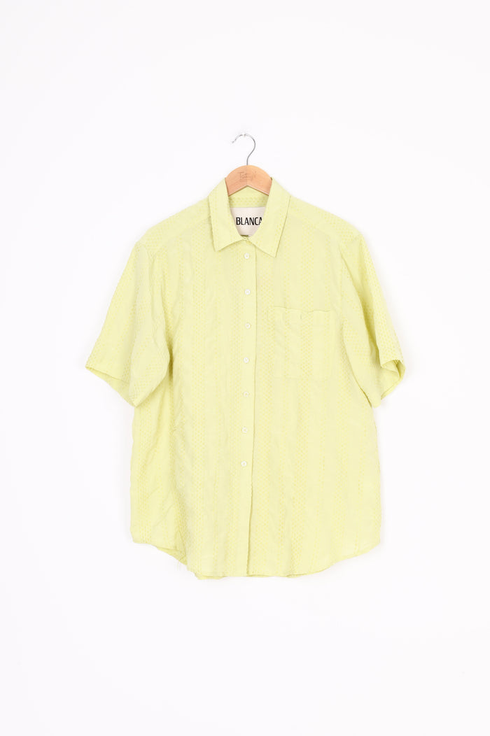Blanca Womens Green Top Size S