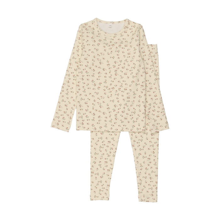 Blooming Elegance Long Sleeve Pajamas