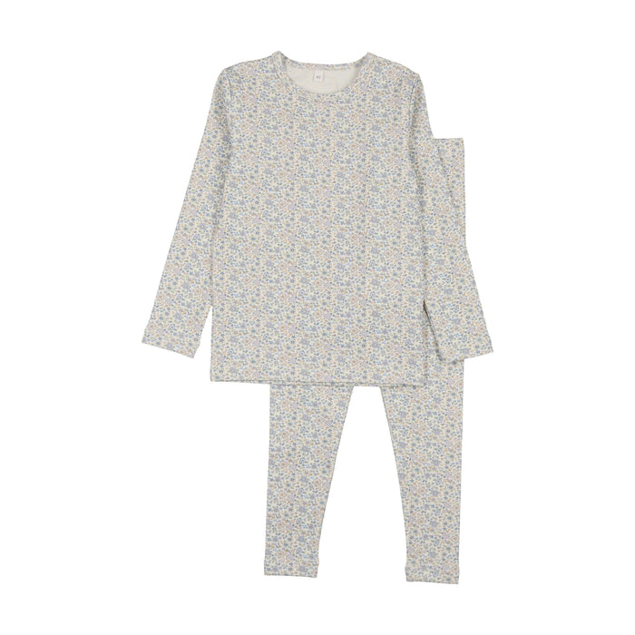 Blooming Elegance Long Sleeve Pajamas