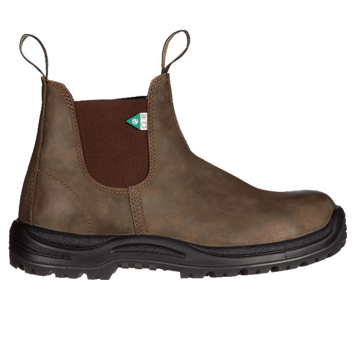 Blundstone 180 Unisex CSA Waxy Rustic Brown Chelsea Work Boot