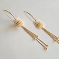Bone Disc Earring