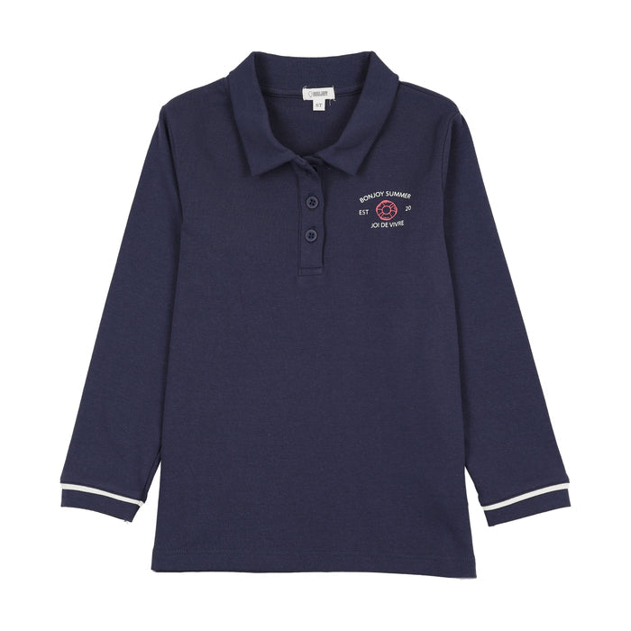 Bonjoy Summer Long Sleeve Polo