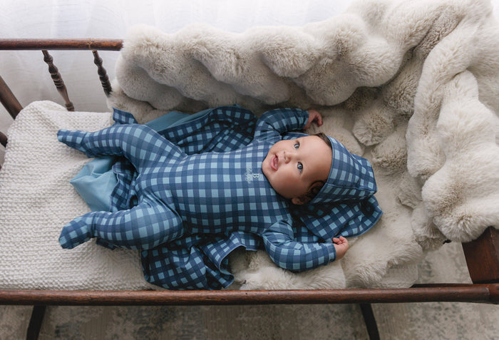 Bonjoy Windowpane Footie Set