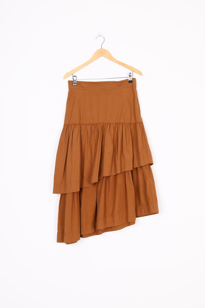 Briarwood Womens Brown Skirt Size S