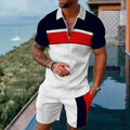 Bruno Polo Shirt And Shorts Matching Set